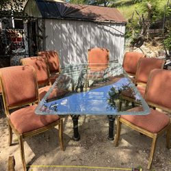 8 Chair Diner Table
