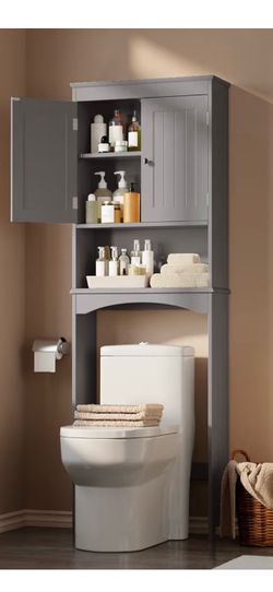Like new used bathroom cabinet 45$