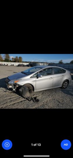 2013 Toyota Prius parts 