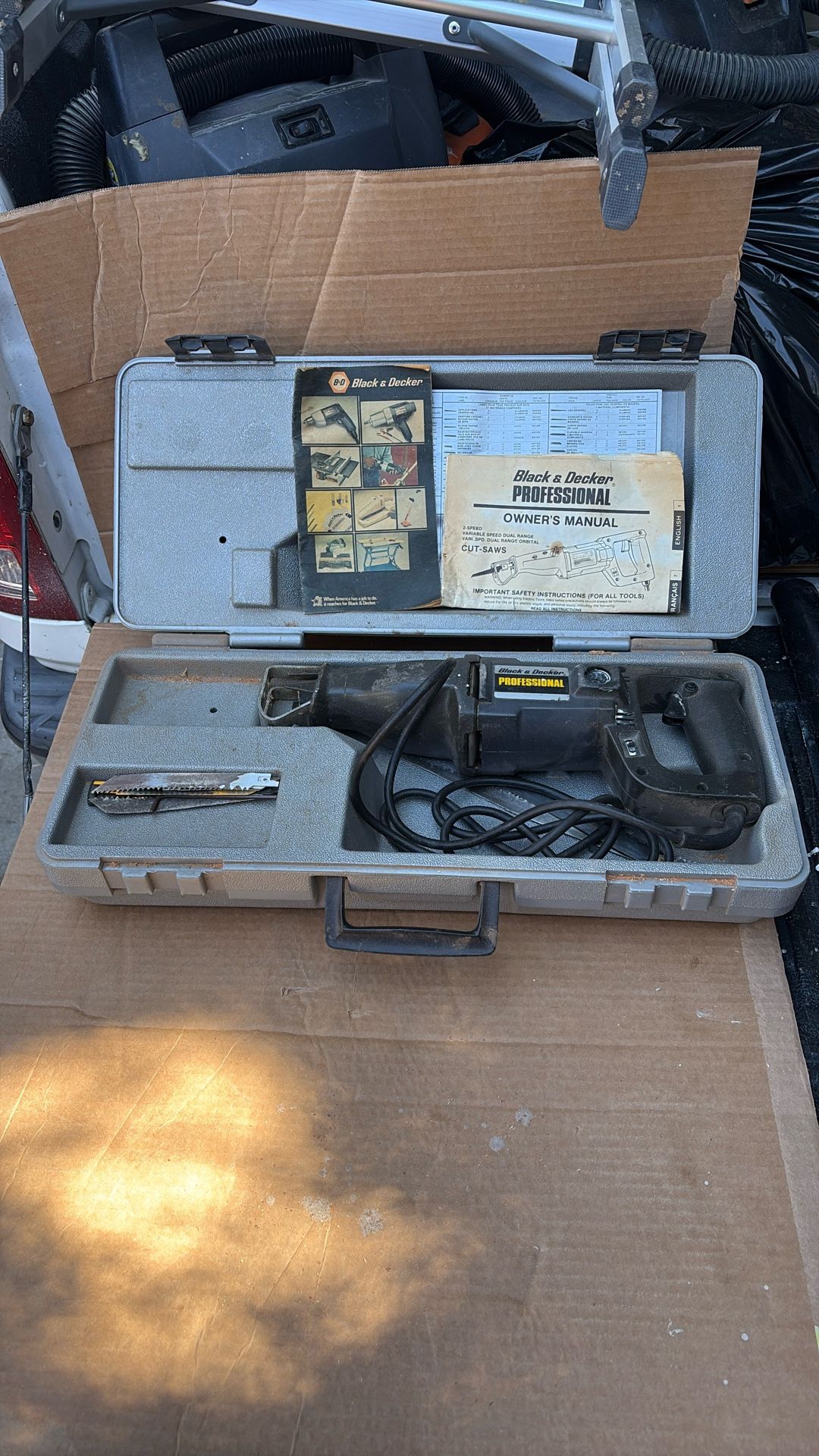 Black & Decker Reciprocating Saw
