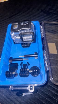 Go Pro Case and mounting accessories