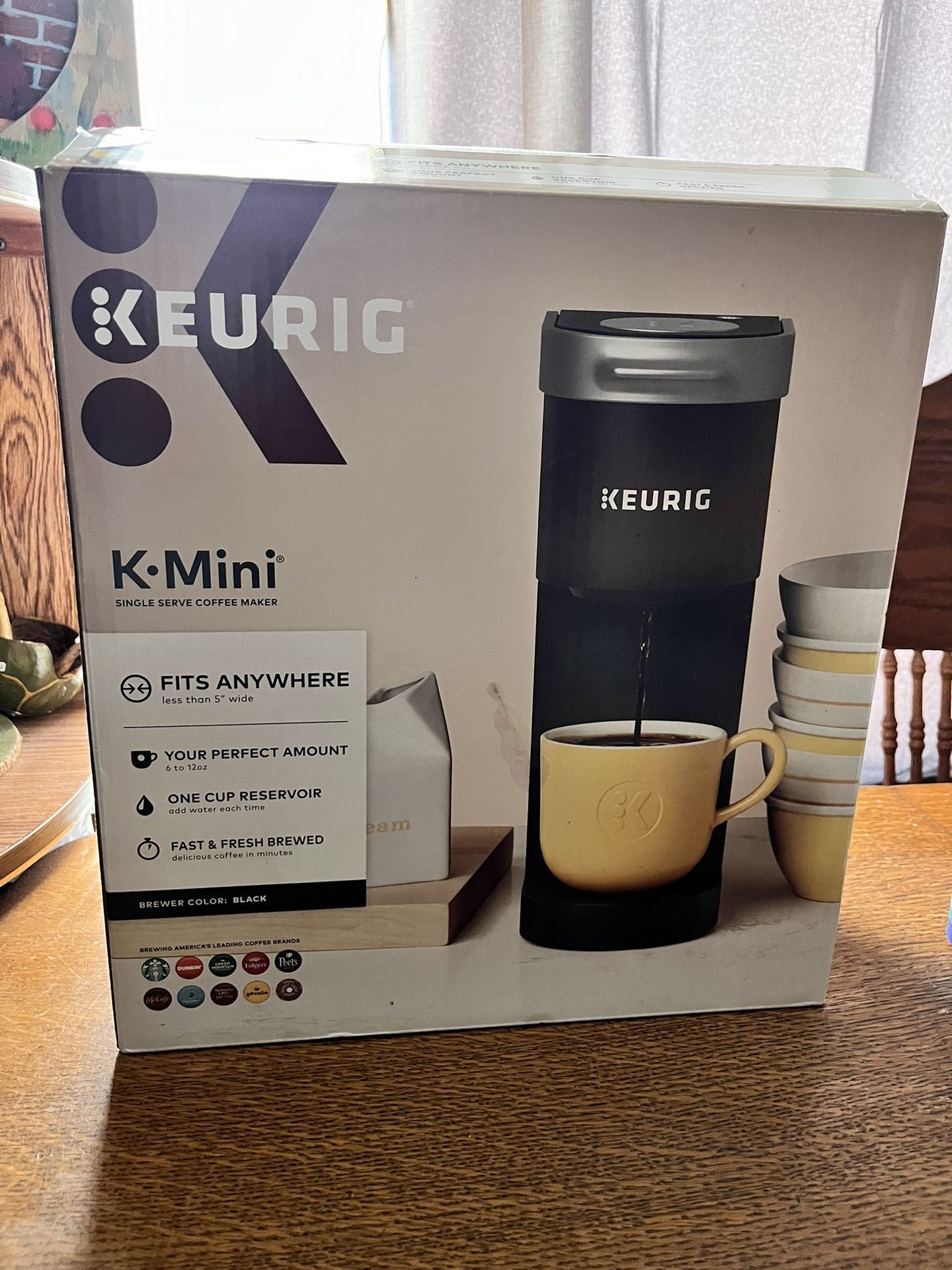 Keurig K-Mini Single-Serve K-Cup Pod Coffee Maker - Black