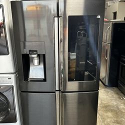 Samsung Family Hub Black Stainless Steel