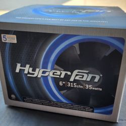 6" Hyper Fan 315cfm (Grow Tent)