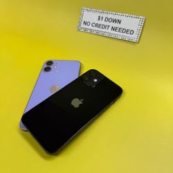 Apple IPhone 12 Mini 5G - Only $1 Today Pay The Rest Later! 