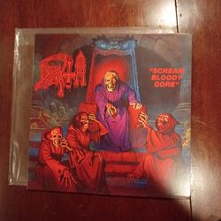 Death "Scream Bloody Gore" LP.
