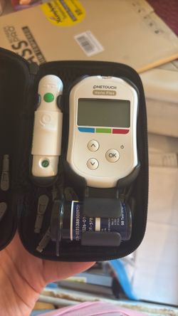 One touch glucose reader