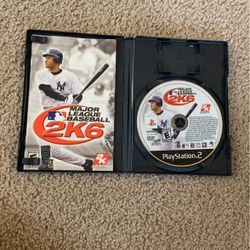 Major League Baseball 2K6 (PS2) W/ Manual