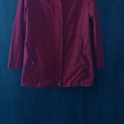 Red Rain Jacket