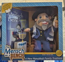 Mensch On The Bench And Other Hanukkah Items 