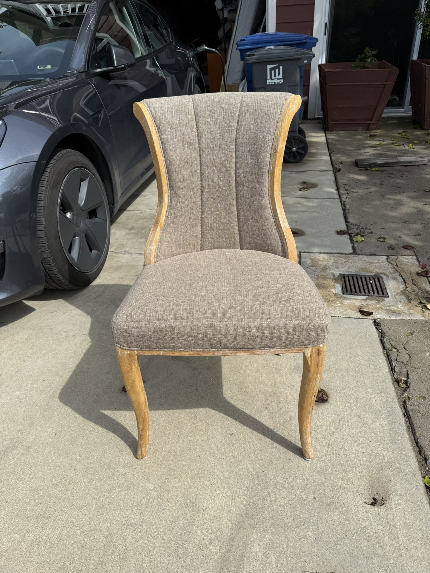Wooden Antique Desk Chair