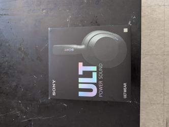 Sony ULT Bluetooth wireless noise cancelling headphones