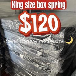King Size Box Spring 