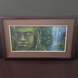 Angkor Wat Hand Painted