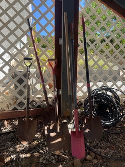 6 shovels
