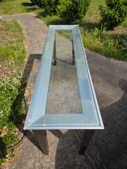 Used glass table for sale!!