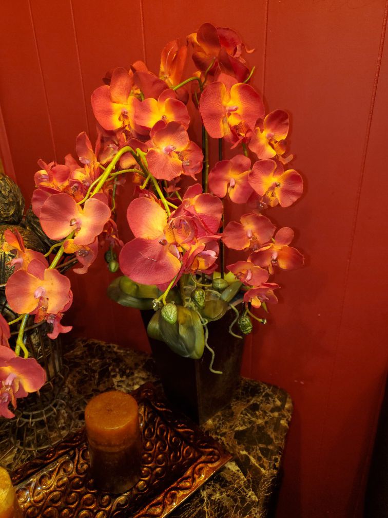 Orchid decor