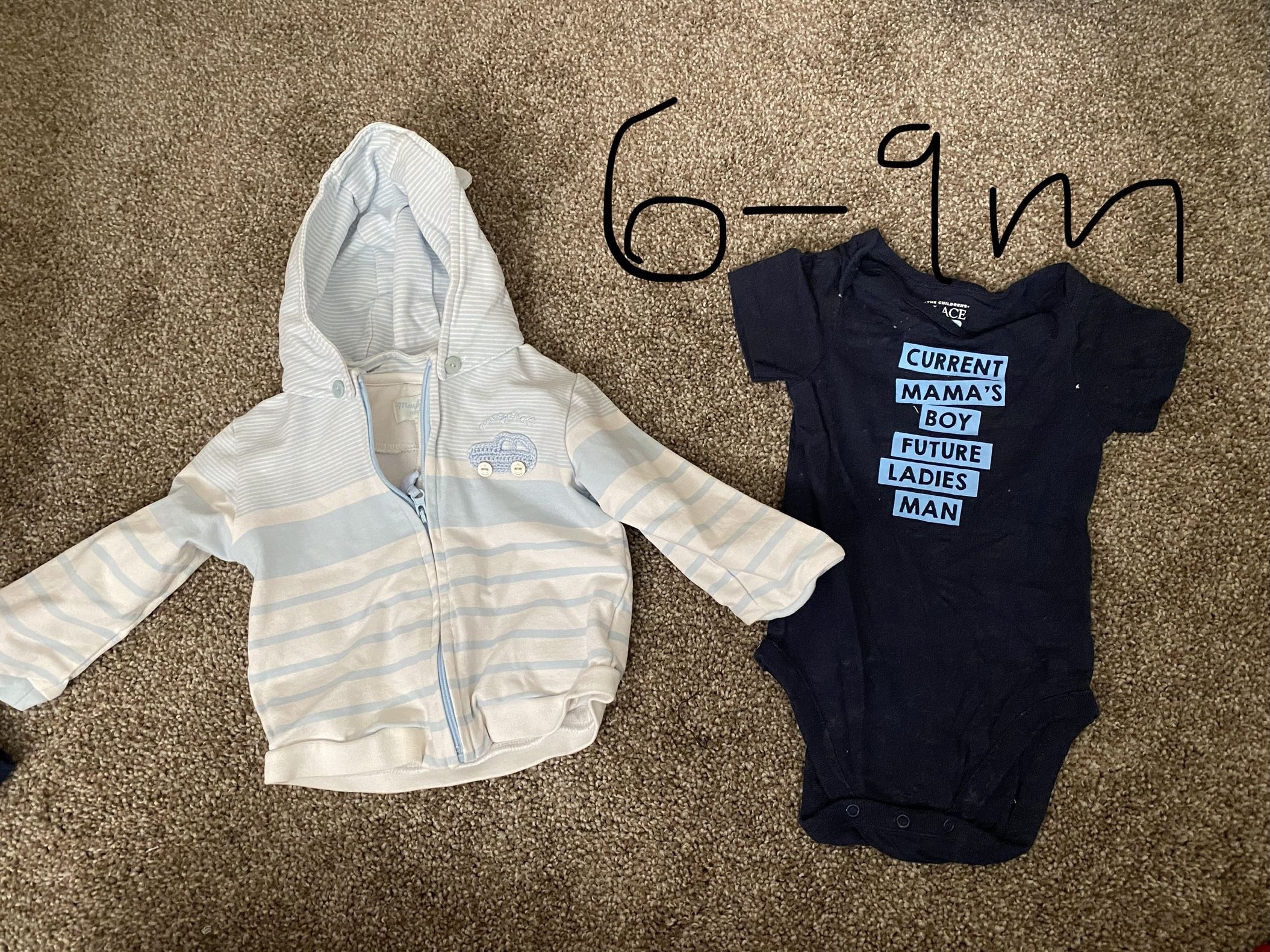 Baby Boy Clothes Sizes Range