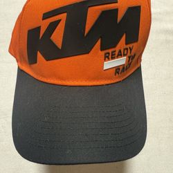 KTM Ready to Race Adjustable Hat Orange/Black