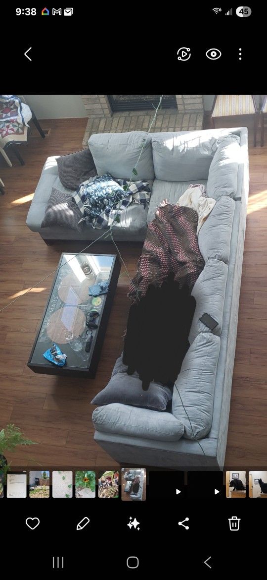 Free L shaped Couch