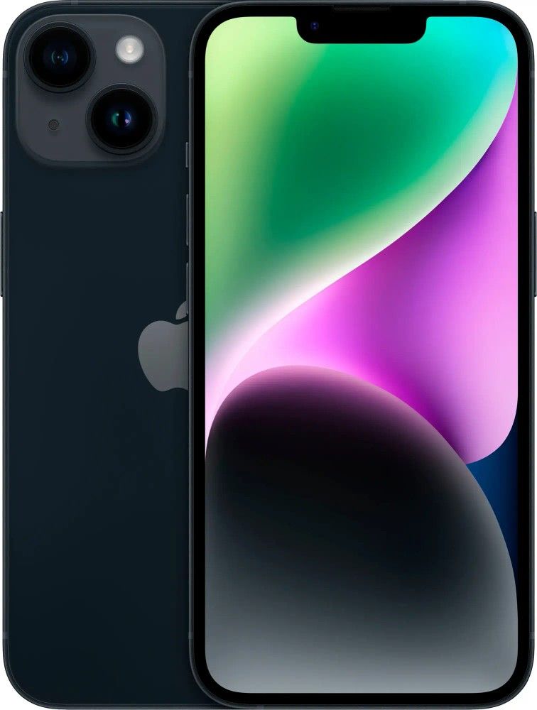 Apple iPhone 14, 128GB (Unlocked) - Black