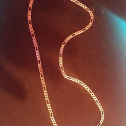 14k White Gold Figaro Chain 