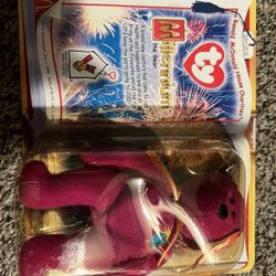 2000 Millennium The Bear Teenie Beanie Babies McDonald’s