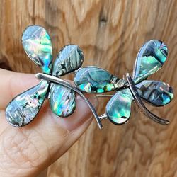 New Abalone Shell Brooch
