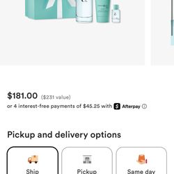 Tiffany & Co Perfume Set