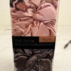 Kitsch Satin Sleep Pillow Scrunchies