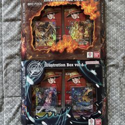 One Piece illustration box vol 5 and 6