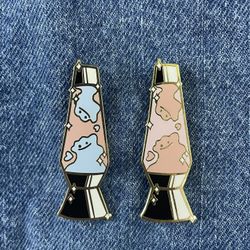Ditto Lava Lamp Enamel Pin Set 