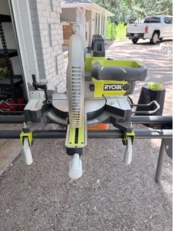Ryobi miter saw with stand