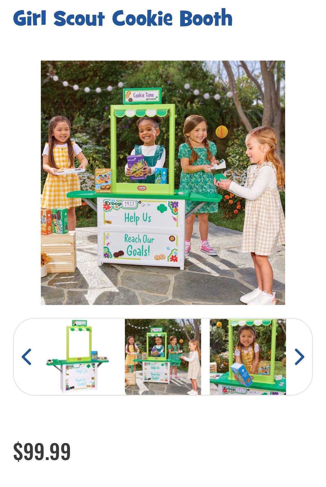 Little Tikes Girl Scouts Stand Toy