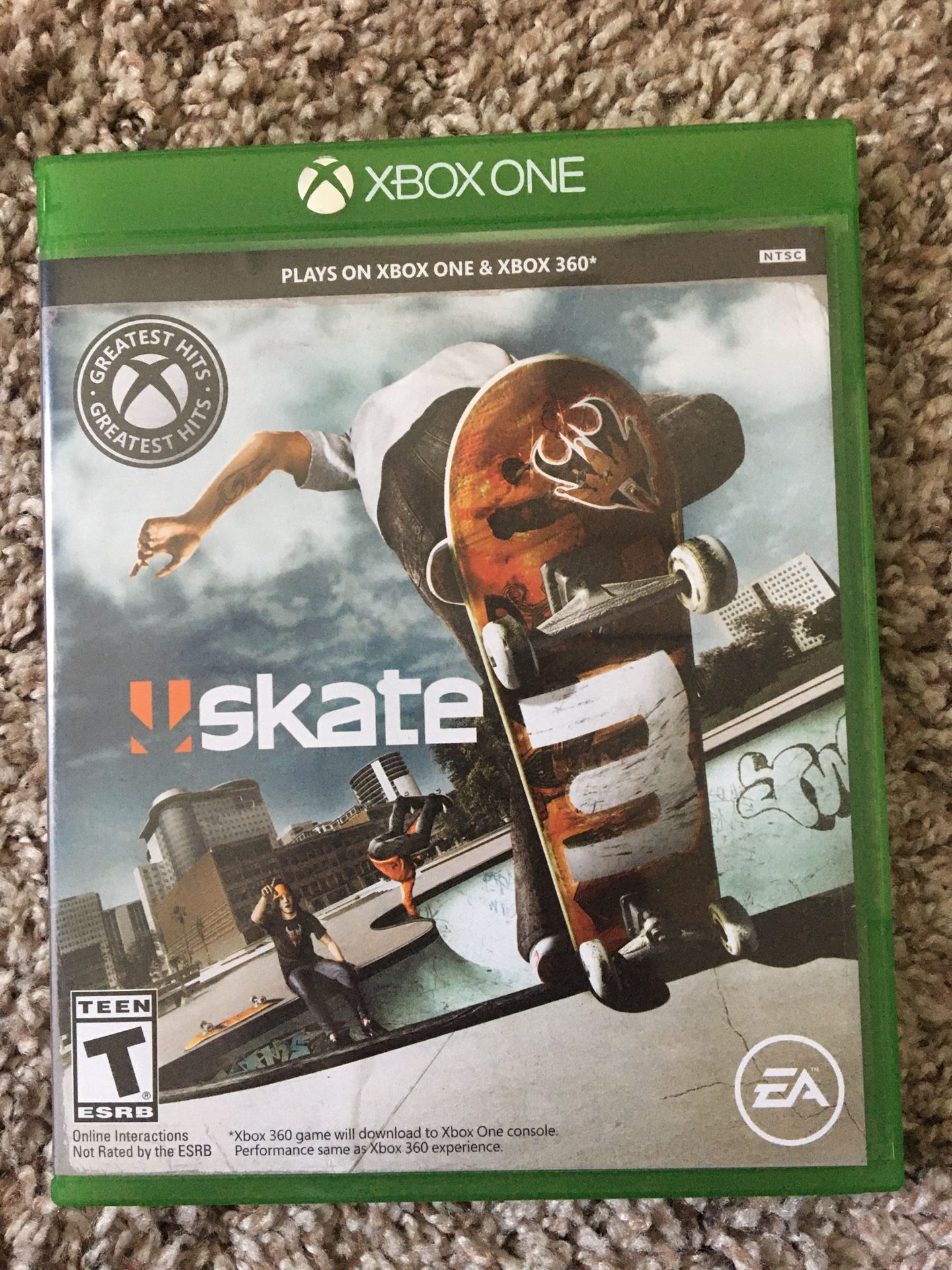 Skate 3 video game Xbox 360/One