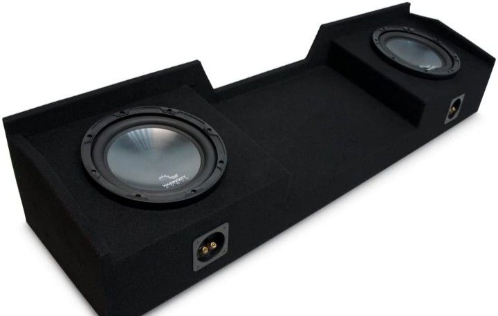 2 12 Subwoofers Hifonics Chevy Silverado Box
