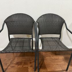 Wicker Chair Set