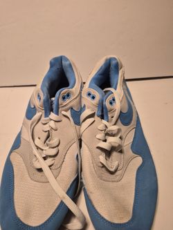 Nike Air Max 1 Blue and Grey Sneakers Men's 9.5