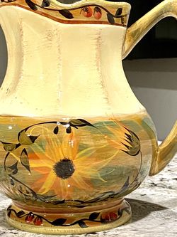 BEAUTIFUL SUNFLOWER SCALLOPED EDGE By CERTIFIED INTERNATIONAL (MARGARET LE VAN DESIGNS)