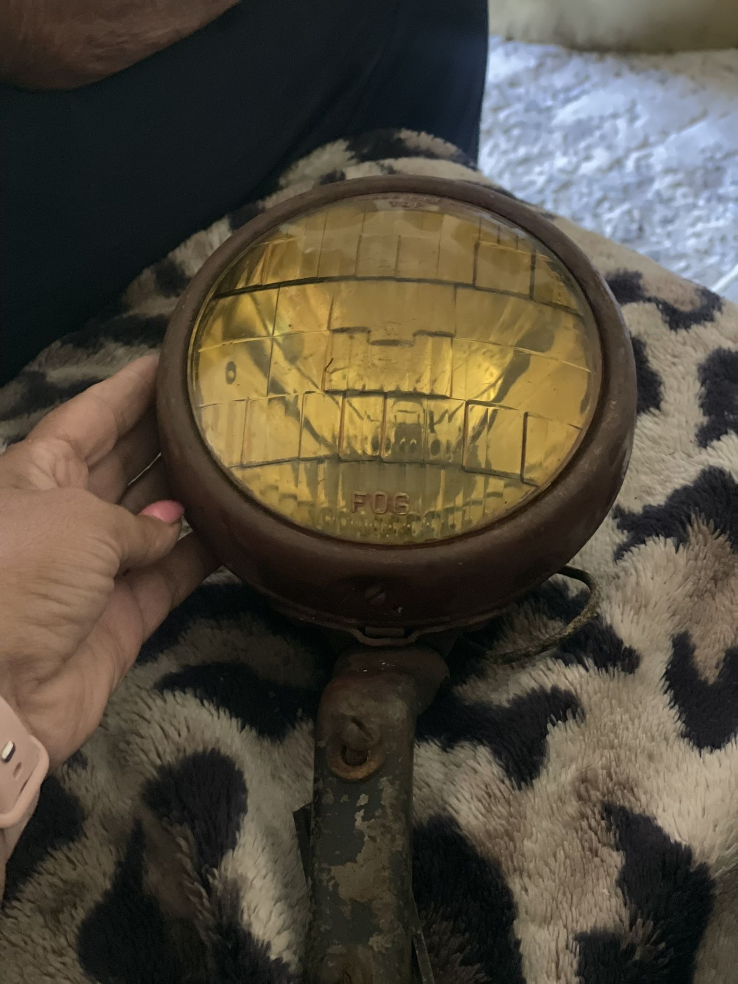 antique Fog Lamp!