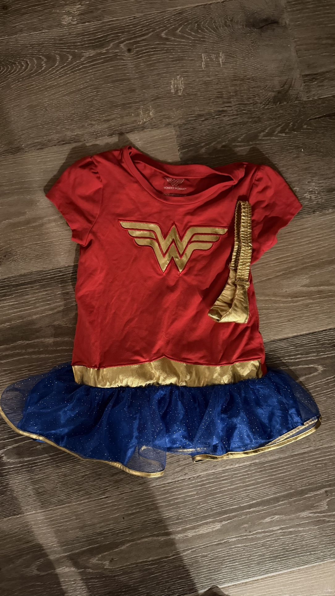 Wonder Woman Halloween Costume Size 5/6