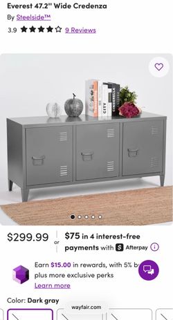 Credenza Steel - Gray