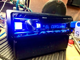 Alpine Bluetooth USB Auxiliary car stereo head unit