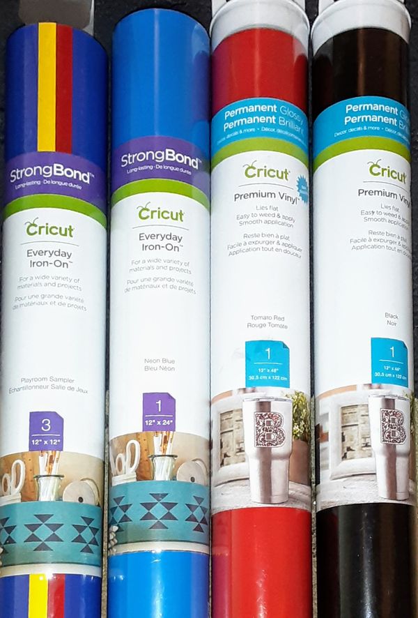 Cricut premium vinyl everyday iron on for sale in riverside ca offerup
