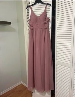 Azazie Blake Dusty Rose Size 8 (A8) Bridesmaids Dress - Tags On Never Worn
