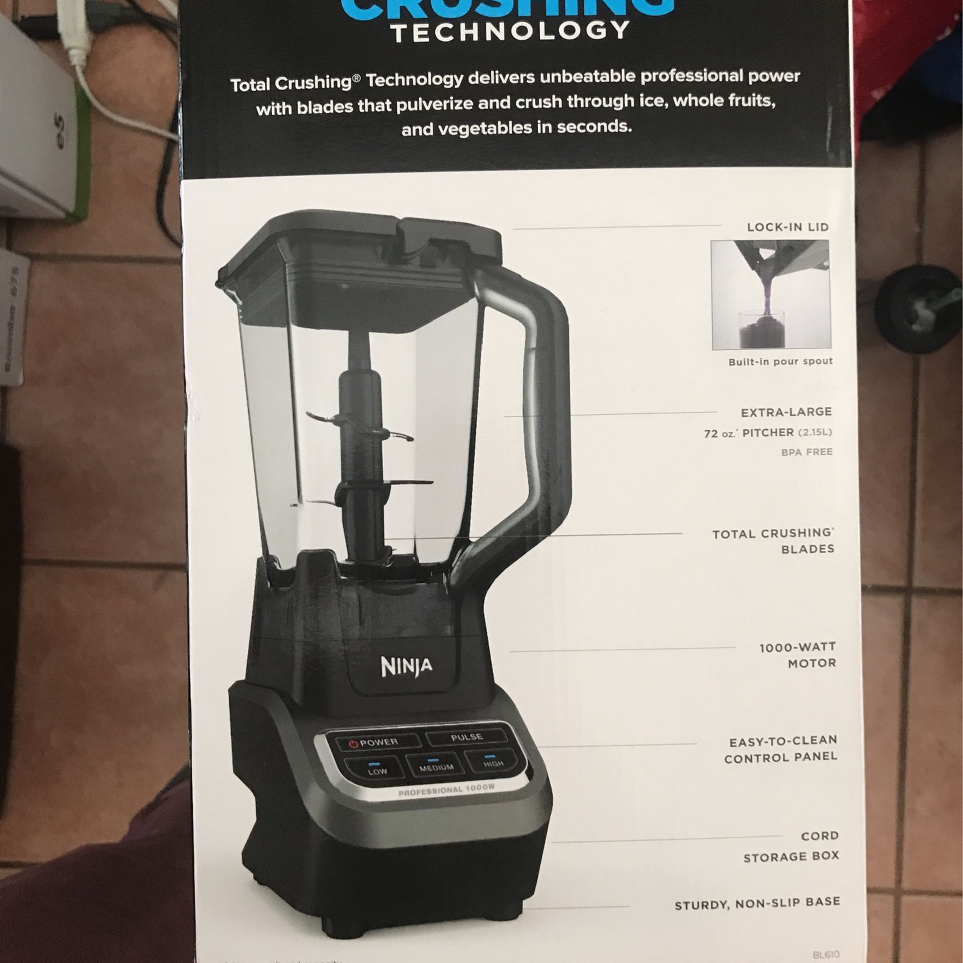 Ninja Professional Blender 1000 for Sale in Las Vegas, NV - OfferUp