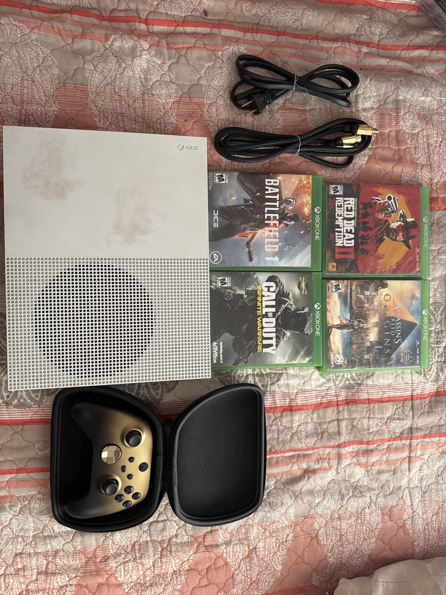 Xbox One S 1TB Console + Elite Controller + Games
