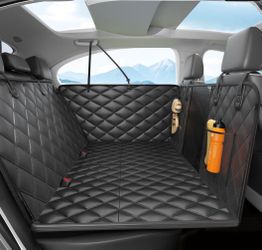 Brand New Dog Car Seat Cover Hard Bottom Back Seat Extender Waterproof