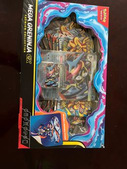 Pokemon TCG Mega Greninja ex Premium Collection Box