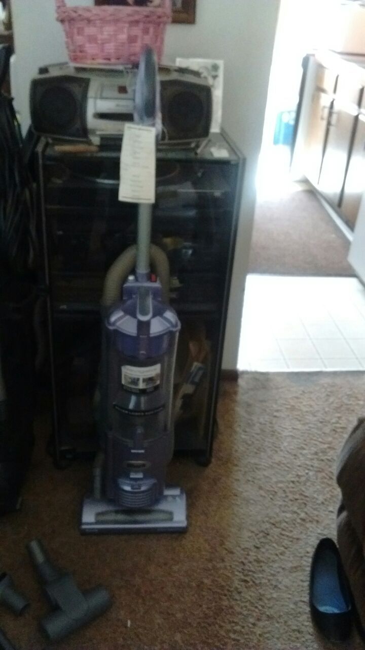 Shark vacuum used upright